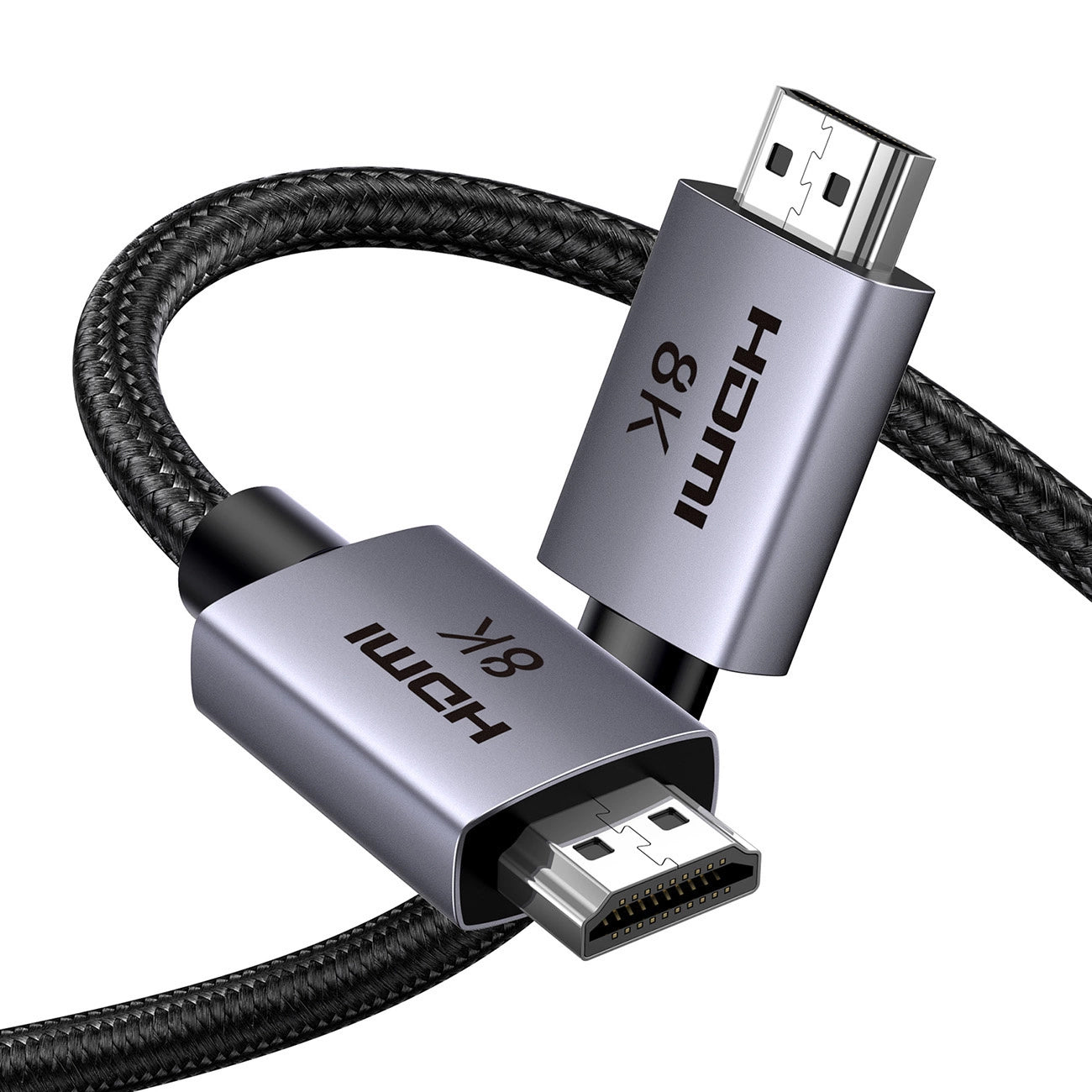 Καλώδιο Βίντεο UGREEN HD171, HDMI - HDMI, 8K, 2m, Μαύρο