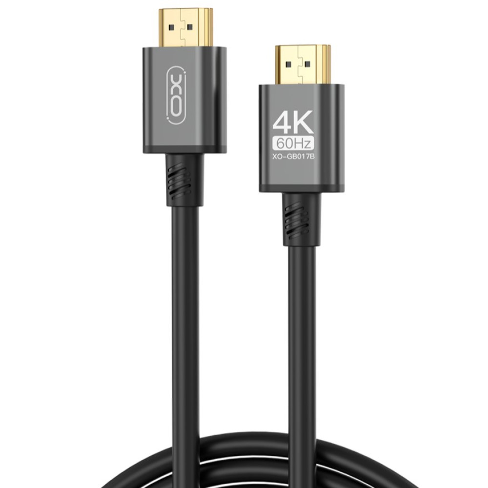 Καλώδιο Βίντεο XO Design GB017B, HDMI - HDMI, 4K, 5m, Μαύρο