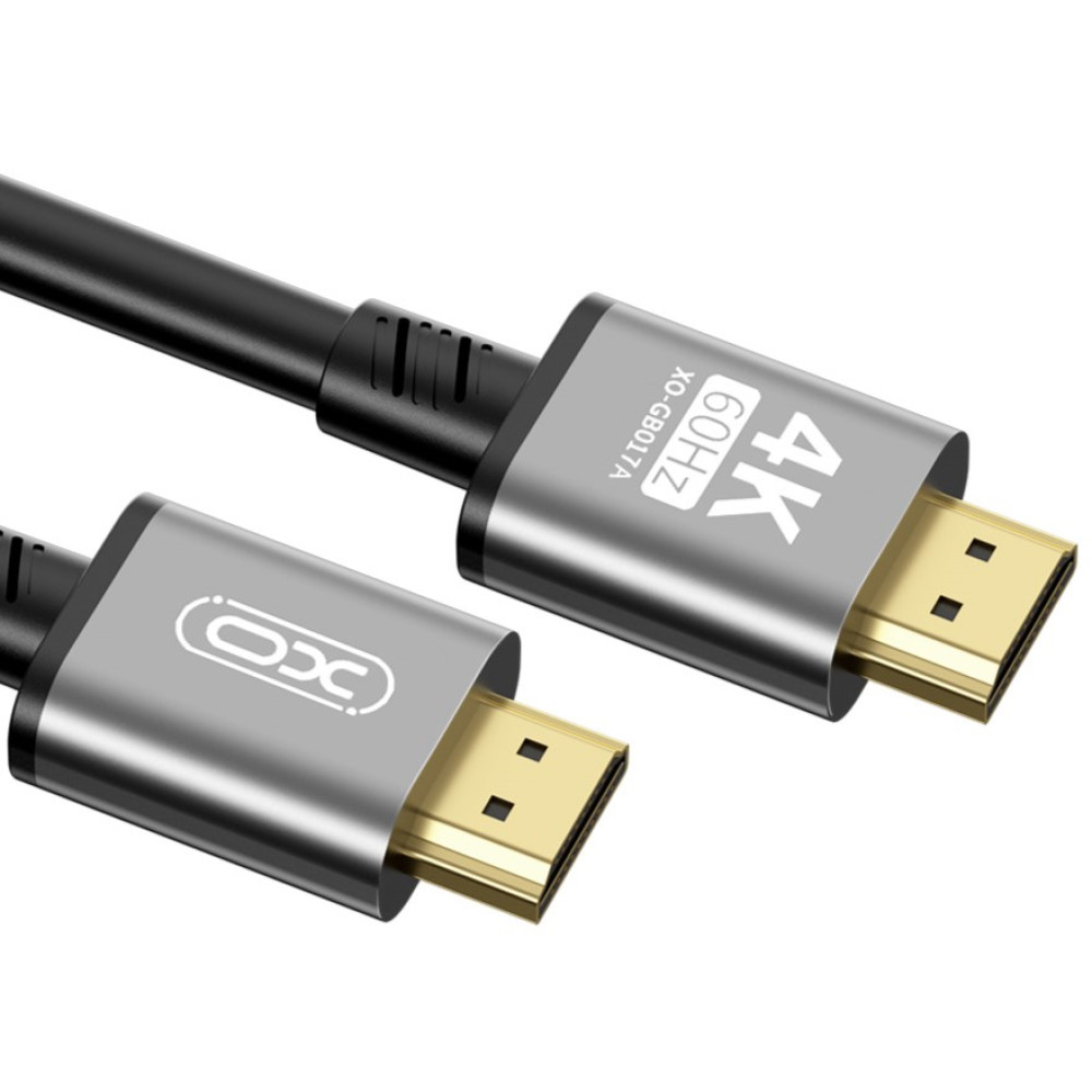 Καλώδιο Βίντεο XO Design GB017B, HDMI - HDMI, 4K, 5m, Μαύρο