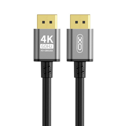 Καλώδιο Βίντεο XO Design GB018A, DisplayPort - DisplayPort, 4K, 3m, Μαύρο