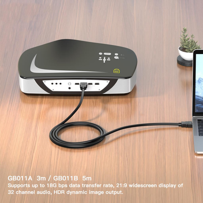 Καλώδιο Βίντεο XO Design GB011B, HDMI - HDMI, 4K, 5m, Μαύρο