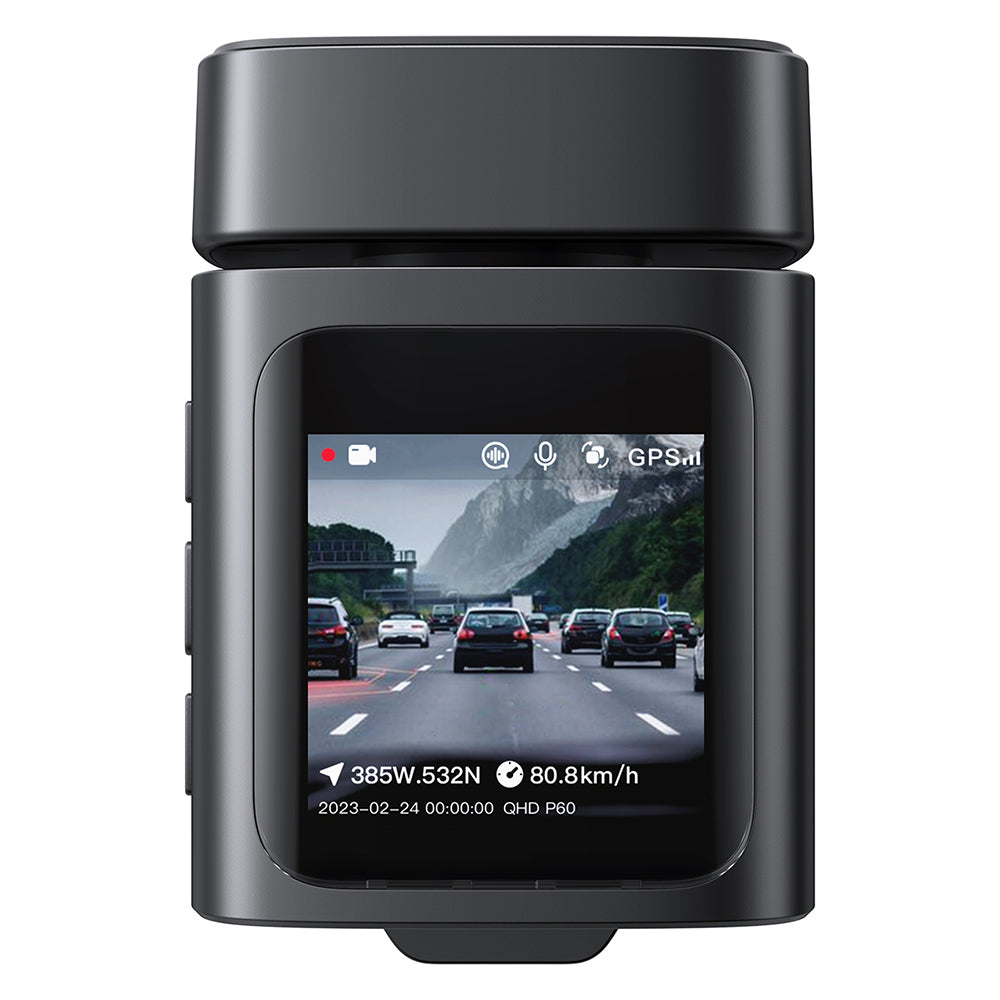 Κάμερα Αυτοκινήτου Baseus PrimeTrip VD1, 3K, Wi-Fi, GPS, Οθόνη 1.54inch C10669000123-00