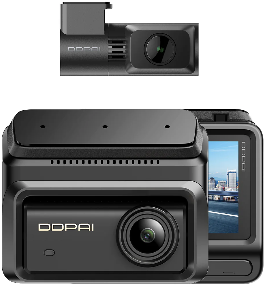Κάμερα Αυτοκινήτου Μπροστά Πίσω DDPAI Z90 Dual, 4K, 64Gb, Wi-Fi, GPS, Οθόνη 3 ιντσών