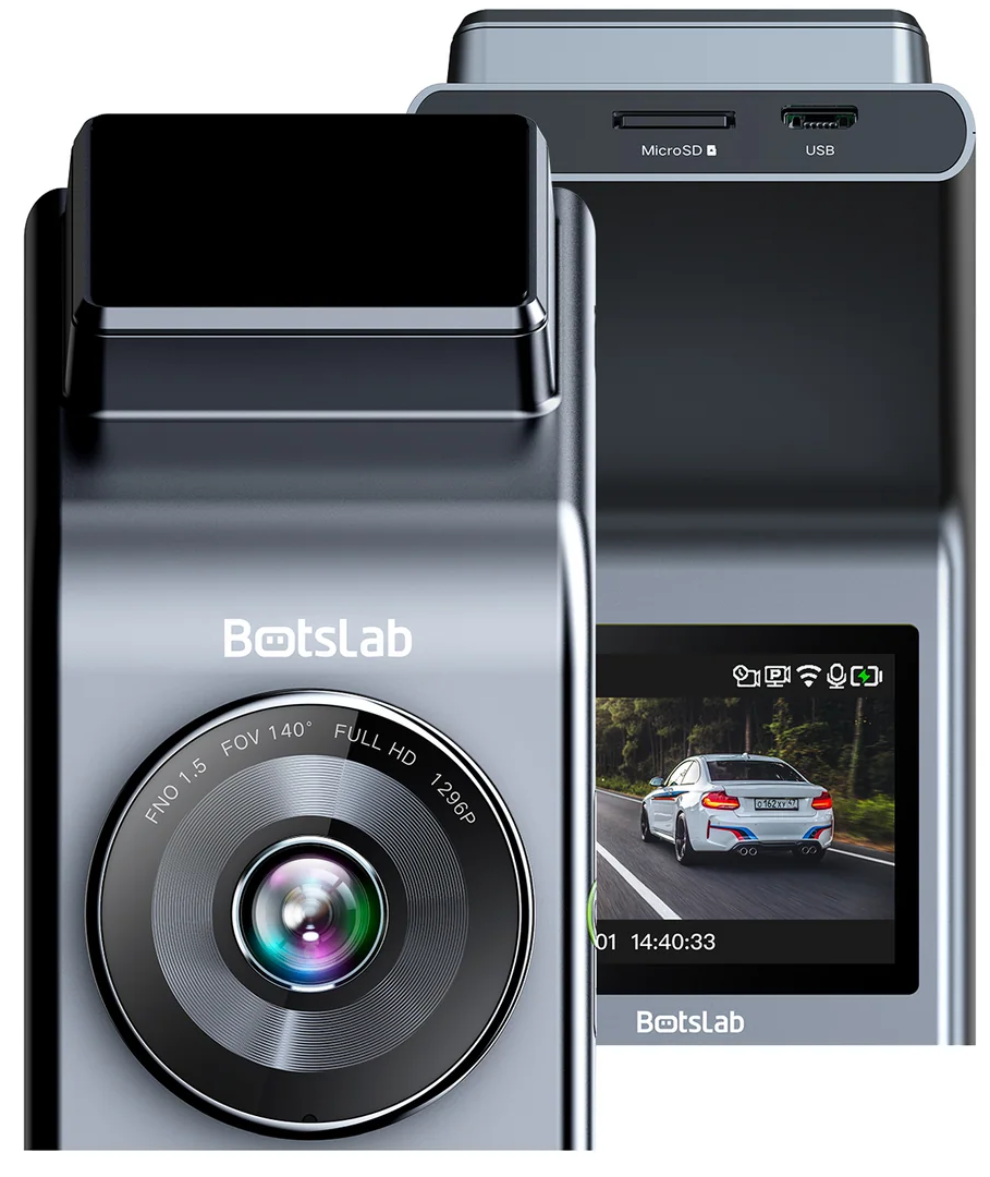 Κάμερα Αυτοκινήτου Εμπρός Πίσω Botslab G300H Plus, 4K, Wi-Fi, GPS, Οθόνη 2.4 ιντσών