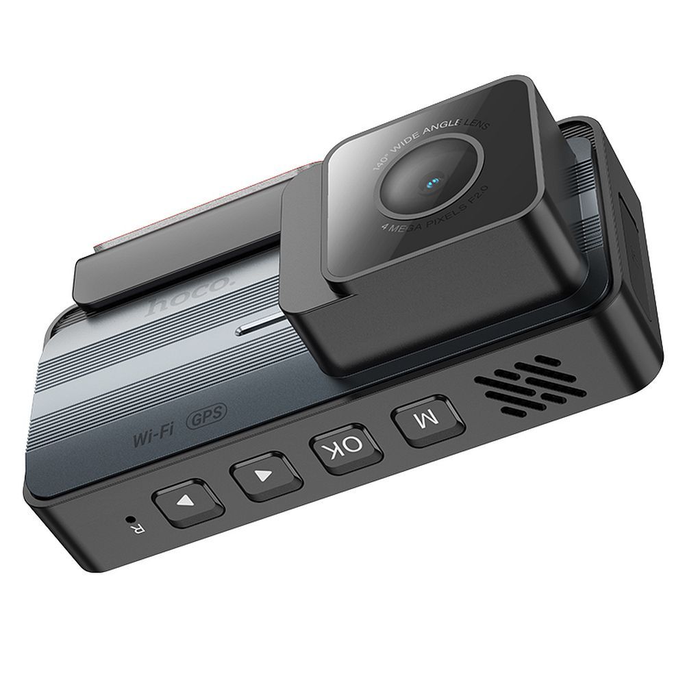 Κάμερα Αυτοκινήτου Μπροστά Πίσω HOCO DV12, 2K, Wi-Fi, GPS, Οθόνη 3.69 ιντσών