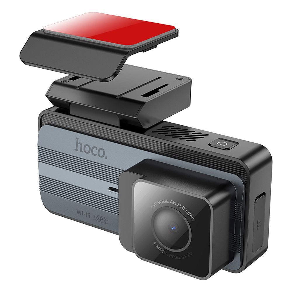 Κάμερα Αυτοκινήτου Μπροστά Πίσω HOCO DV12, 2K, Wi-Fi, GPS, Οθόνη 3.69 ιντσών