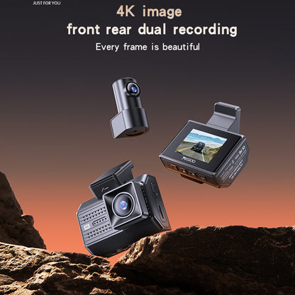 Κάμερα Αυτοκινήτου Μπροστά Πίσω Yesido KM15, 4K, Wi-Fi, Οθόνη 2 ιντσών