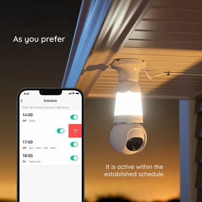 Κάμερα Παρακολούθησης Imou Bulb, Wi-Fi, 2K, Εσωτερικού Χώρου IPC-S6DP-5M0WEB-E27