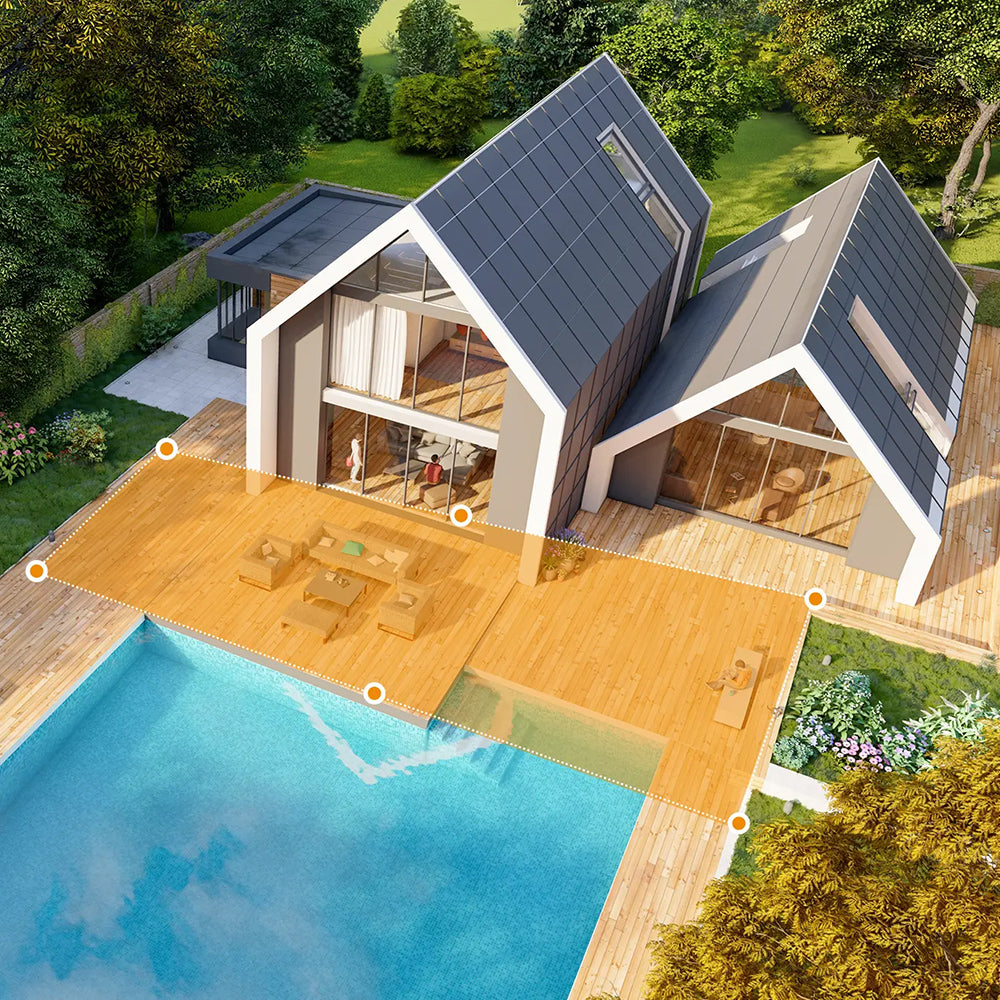 Imou Cruiser Triple Surveillance Camera, Wi-Fi, 3K + 2K, IP65, Outdoor IPC-S7UP-11M0WED