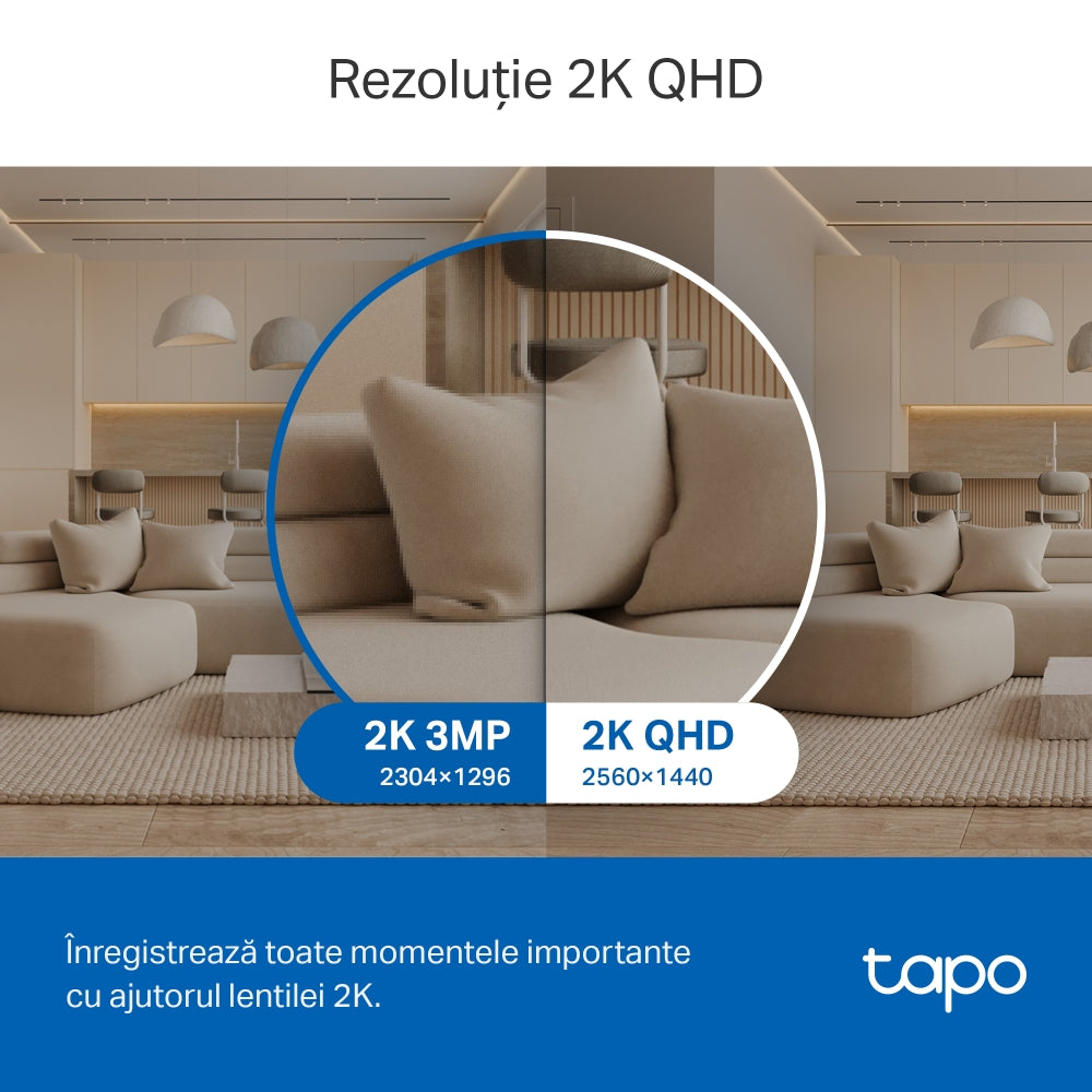 Κάμερα επιτήρησης TP-LINK Tapo C220, Wi-Fi, 2K, Εσωτερικού χώρου 