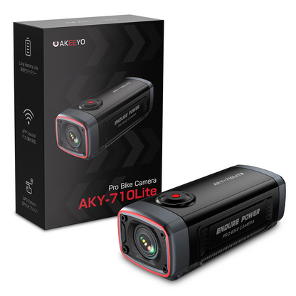 Αθλητική Κάμερα Akeeyo 710 Lite για Ποδήλατο / Μοτοσυκλέτα, 2K, Wi-Fi, Μαύρη