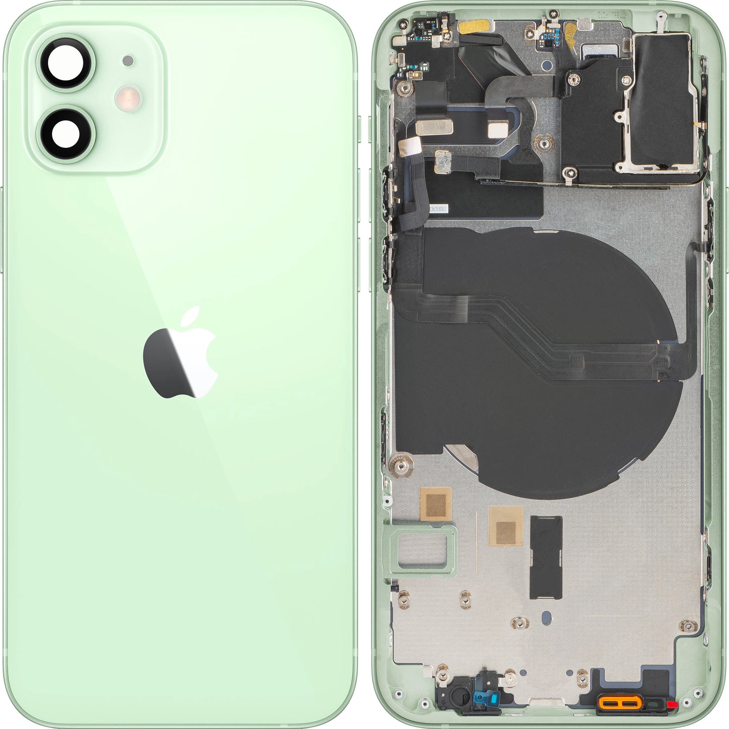 Κάλυμμα Μπαταρίας Apple iPhone 12, Με Μεσαία Θήκη, Πράσινο, Swap