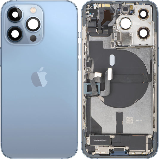 Κάλυμμα Μπαταρίας Apple iPhone 13 Pro, Με Μεσαίο Πλαίσιο, Πλήρη Εξαρτήματα, Μπλε (Sierra Blue), Swap
