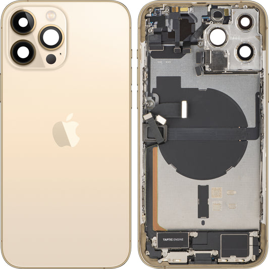 Κάλυμμα Μπαταρίας Apple iPhone 13 Pro Max, Με Μεσαίο Κέλυφος, Πλήρη Εξαρτήματα, Χρυσό, Swap