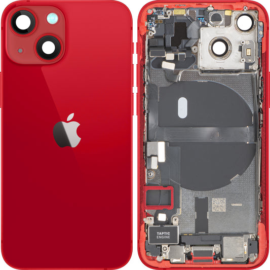 Κάλυμμα Μπαταρίας Apple iPhone 13 mini, Με Μεσαίο Κέλυφος, Πλήρη Εξαρτήματα, Κόκκινο, Swap