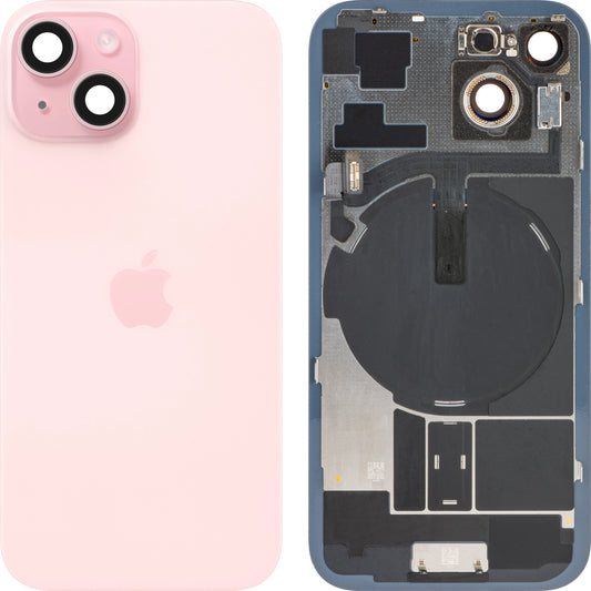 Καπάκι Μπαταρίας Apple iPhone 15, Ροζ, Swap