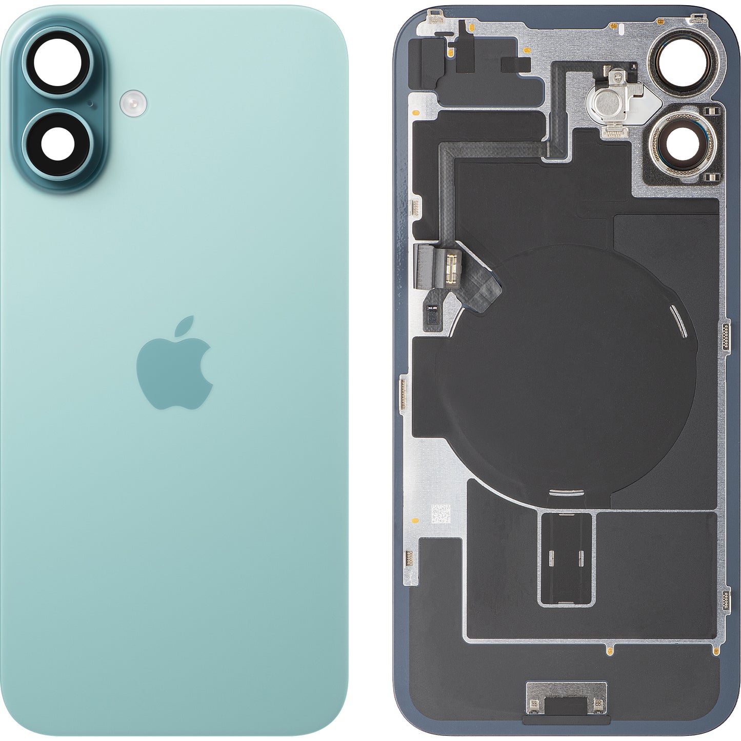 Πίσω Κάλυμμα Μπαταρίας Apple iPhone 16 Plus, Πράσινο (Τιλ), Ανταλλαγή