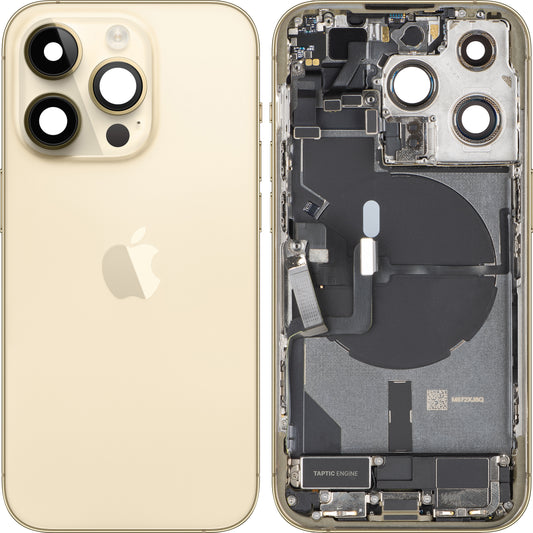 Κάλυμμα Μπαταρίας Apple iPhone 14 Pro, Με Μεσαίο Πλαίσιο, Έκδοση US, Χρυσό, Ανταλλαγή