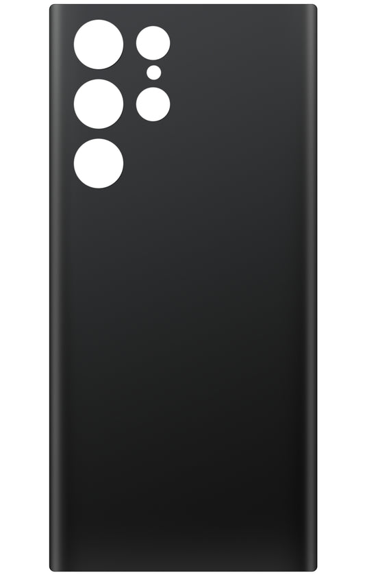 Καπάκι Μπαταρίας συμβατό με Samsung Galaxy S22 Ultra 5G S908, Μαύρο