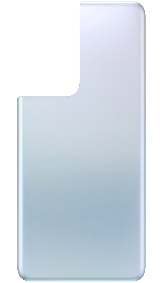 Καπάκι Μπαταρίας συμβατό με Samsung Galaxy S21 Ultra 5G G998, Ασημί