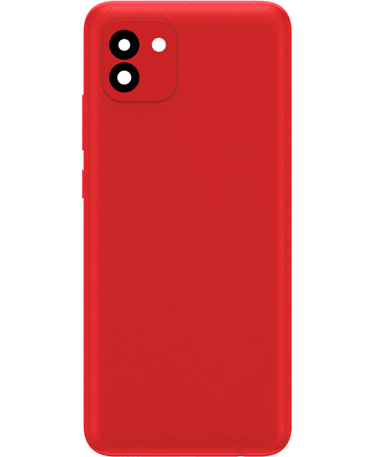 Κάλυμμα Μπαταρίας συμβατό με Samsung Galaxy A03 A035, Έκδοση F, Κόκκινο