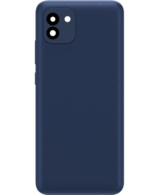 Καπάκι Μπαταρίας συμβατό με Samsung Galaxy A03 A035, Έκδοση F, Μπλε