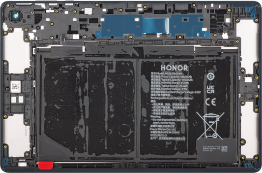 Πίσω Κάλυμμα Μπαταρίας με Μπαταρία Honor Pad X8b, Έκδοση Wi-Fi, Γκρι (Space Gray), Service Pack 0235ASTU