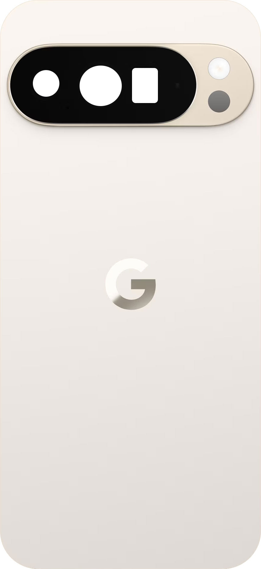 Κάλυμμα Μπαταρίας Google Pixel 10 Pro XL, Μπεζ (Porcelain), Service Pack G949-01362-00