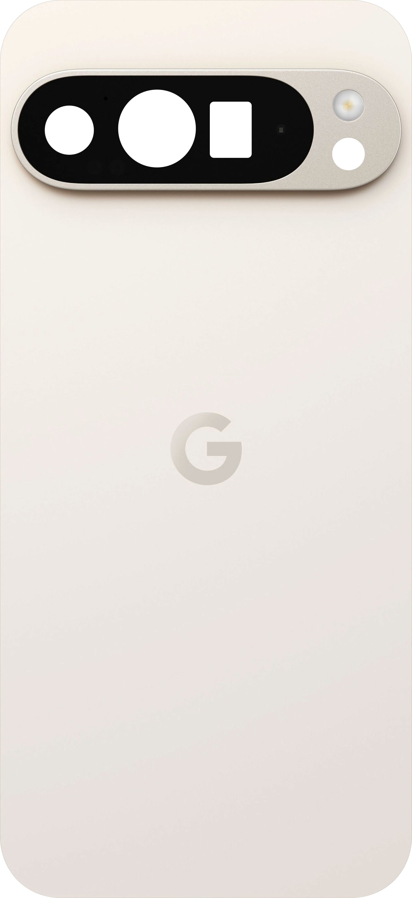 Κάλυμμα Μπαταρίας Google Pixel 9 Pro XL, Λευκό (Porcelain White), Service Pack G949-01013-00