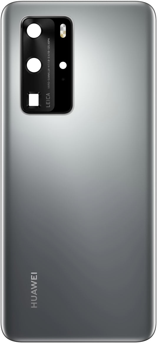 Huawei P40 Pro Battery Cover, Silver (Silver Frost), Swap
