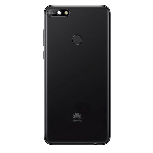 Κάλυμμα μπαταρίας Huawei Y7 (2018), μαύρο, Ανταλλαγή 