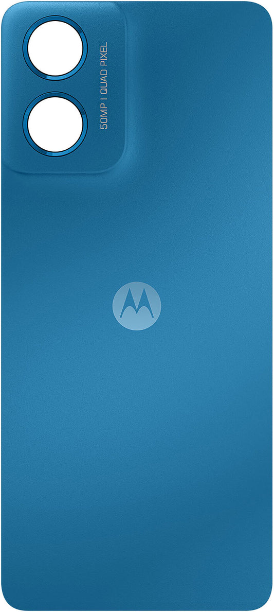Κάλυμμα Μπαταρίας Motorola Moto G04s, Μπλε (Satin Blue), Service Pack 5S58C24269