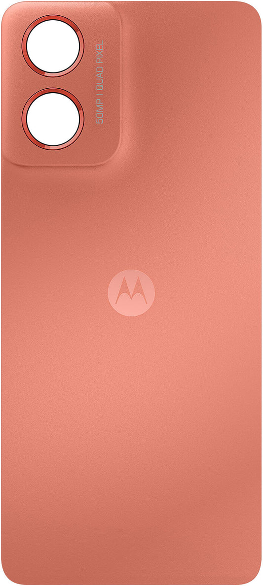 Κάλυμμα Μπαταρίας Motorola Moto G04s, Πορτοκαλί (Sunrise Orange), Service Pack 5S58C24270