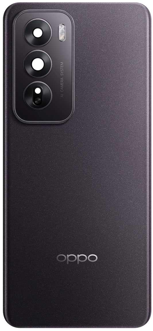 Κάλυμμα Μπαταρίας Oppo Reno12, Μαύρο (Matte Brown), Service Pack 621033000315