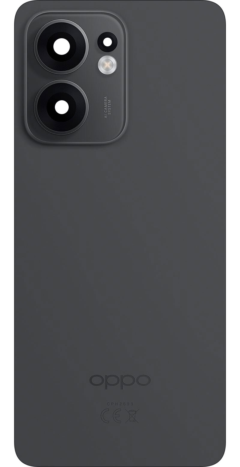 Καπάκι Μπαταρίας Oppo Reno13 FS 5G / Reno13 F, Γκρι (Graphite Grey), Service Pack 621033000498