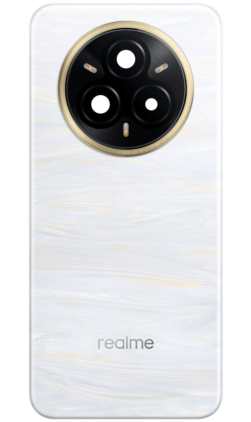 Κάλυμμα Μπαταρίας Realme 14 Pro+, Λευκό (Pearl White), Service Pack 621033000452