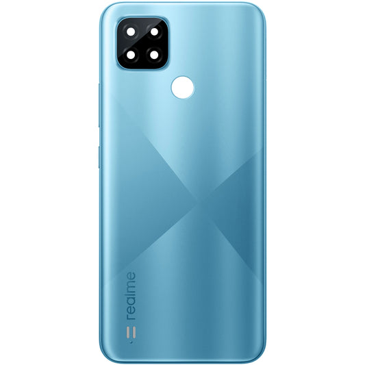 Κάλυμμα μπαταρίας Realme C21, Cross Blue, Service Pack 4906347 