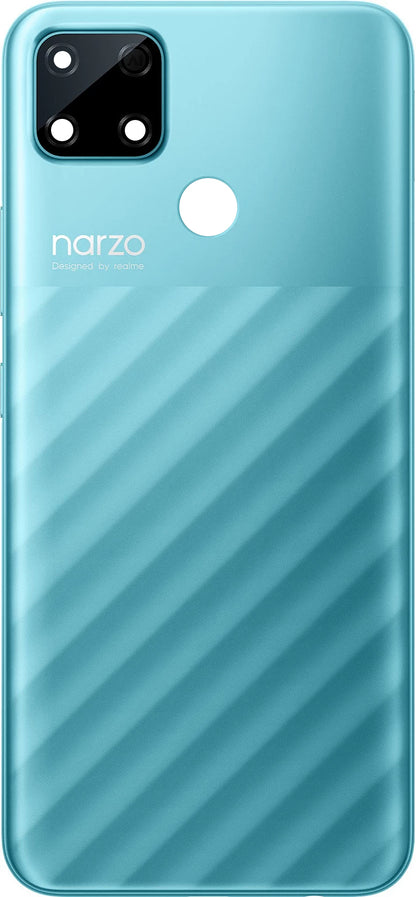 Καπάκι μπαταρίας Realme Narzo 30A, μπλε (Laser Blue), πακέτο σέρβις 4906643 