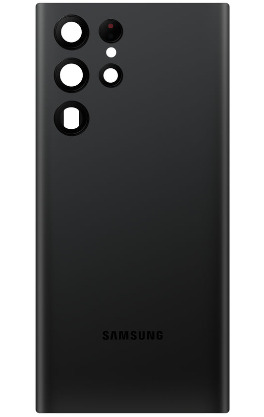Θήκη μπαταρίας Samsung Galaxy S22 Ultra 5G S908, Μαύρο (Phantom Black), Service Pack GH82-27457A