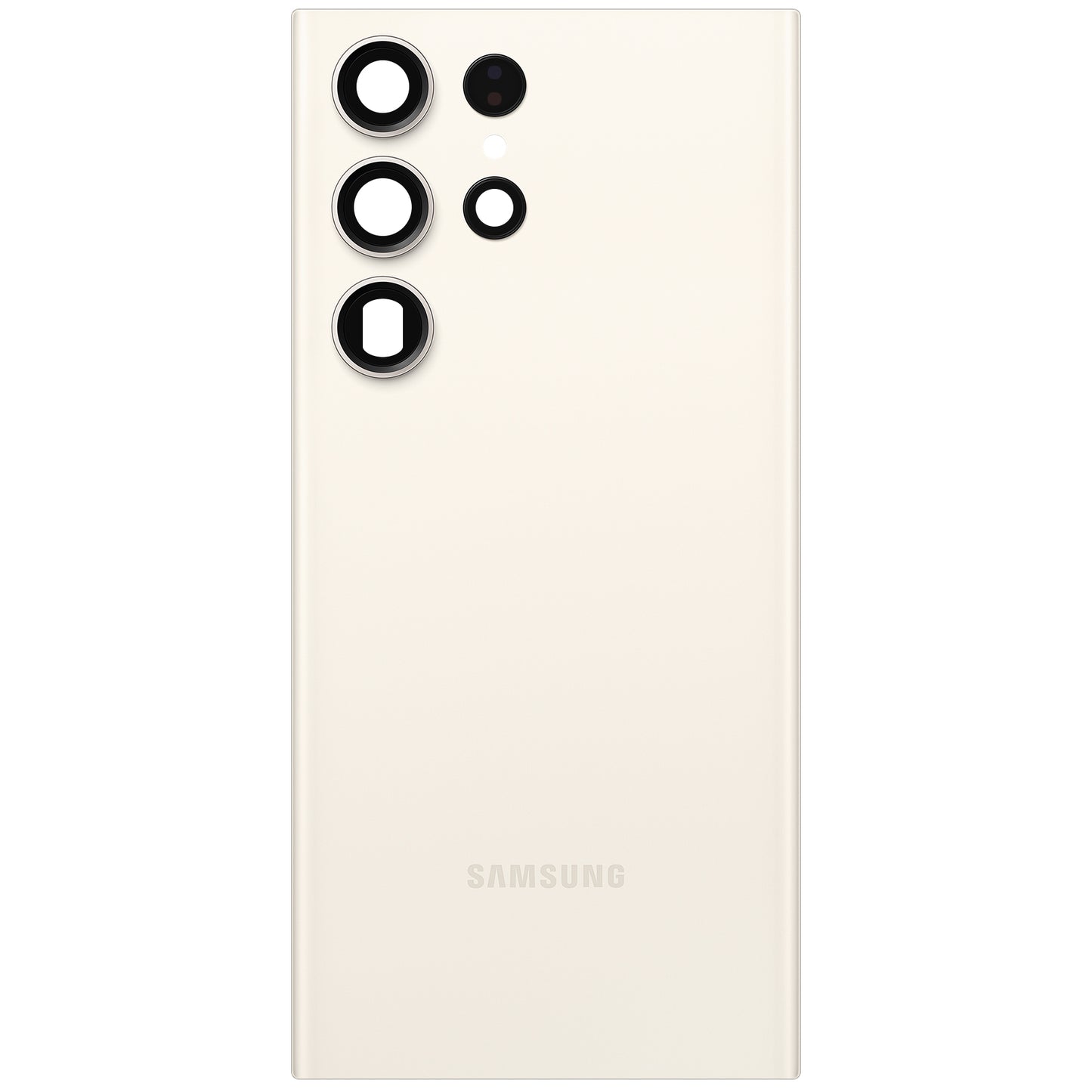 Κάλυμμα Μπαταρίας Samsung Galaxy S23 Ultra S918, Κρεμ, Service Pack GH82-30400B