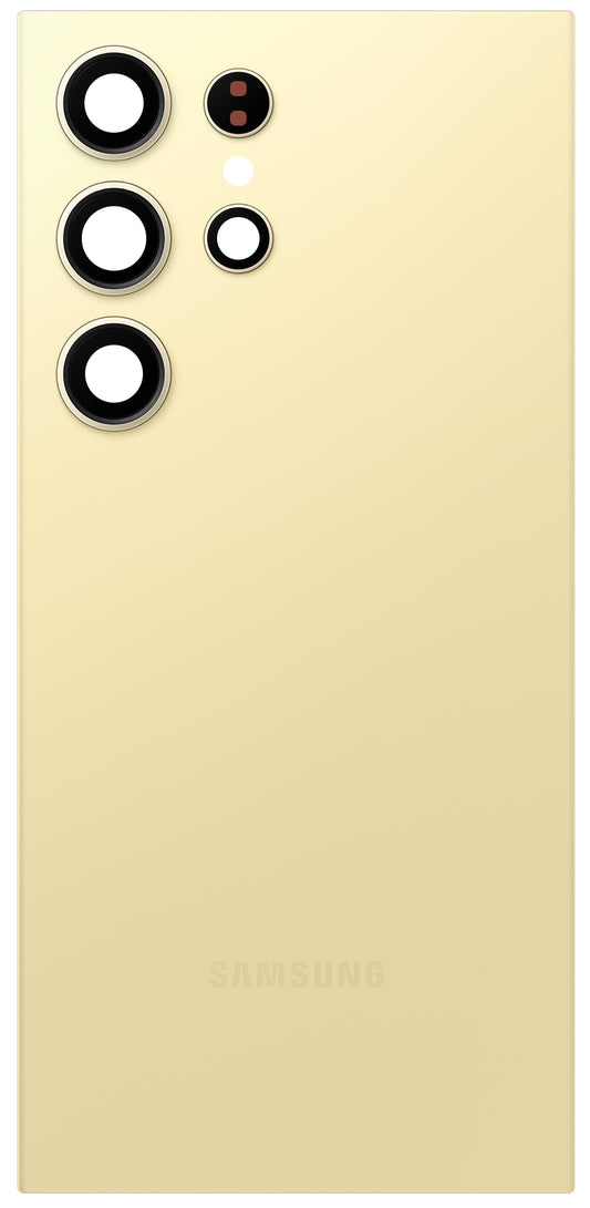 Κάλυμμα Μπαταρίας Samsung Galaxy S24 Ultra S928, Κίτρινο (Titanium Yellow), Service Pack GH82-33349C