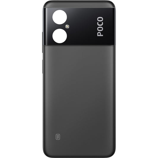 Καπάκι μπαταρίας Xiaomi Poco Poco M4 5G, μαύρο (Power Black), Service Pack 55050001SH9 