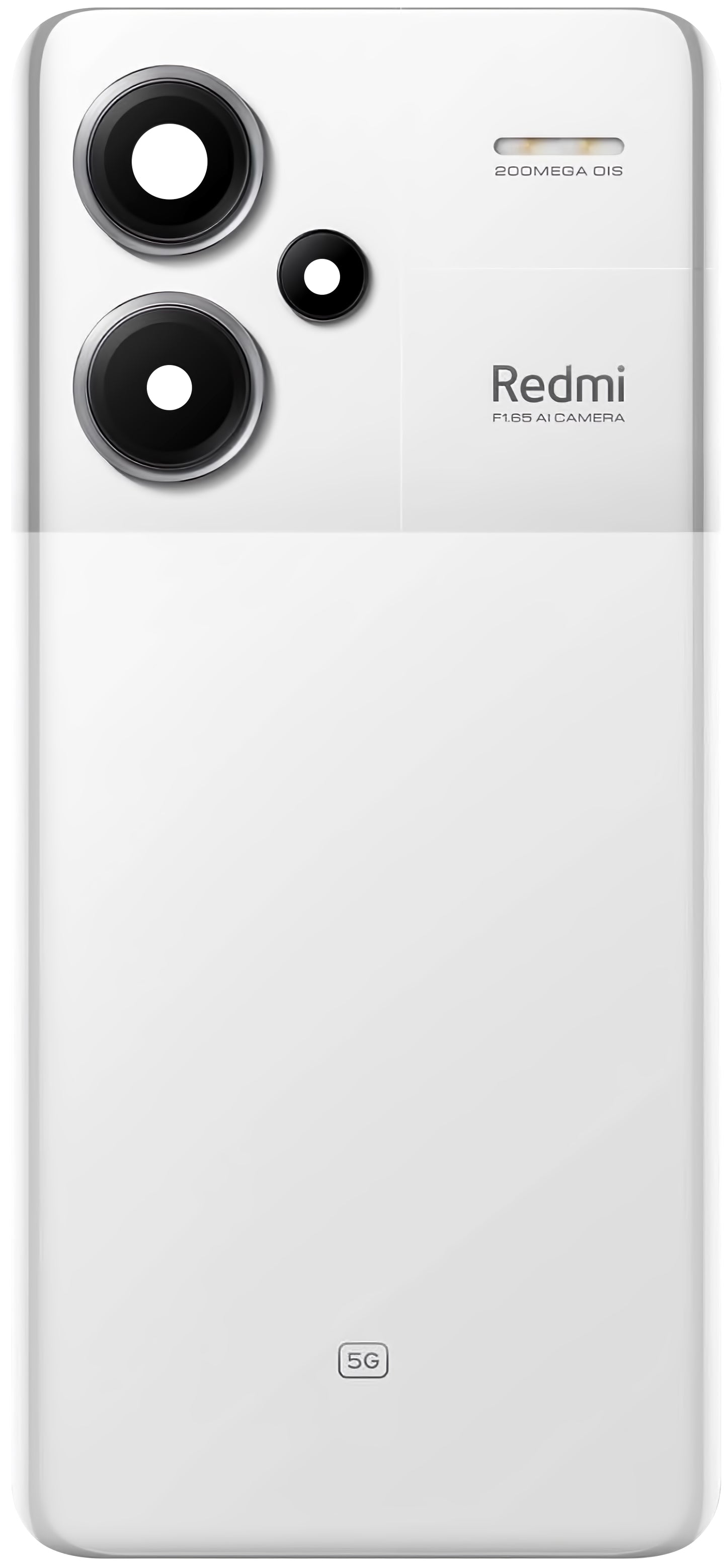 Κάλυμμα Μπαταρίας Xiaomi Redmi Note 13 Pro+, Λευκό (Moonlight White), Service Pack 560033N16U00