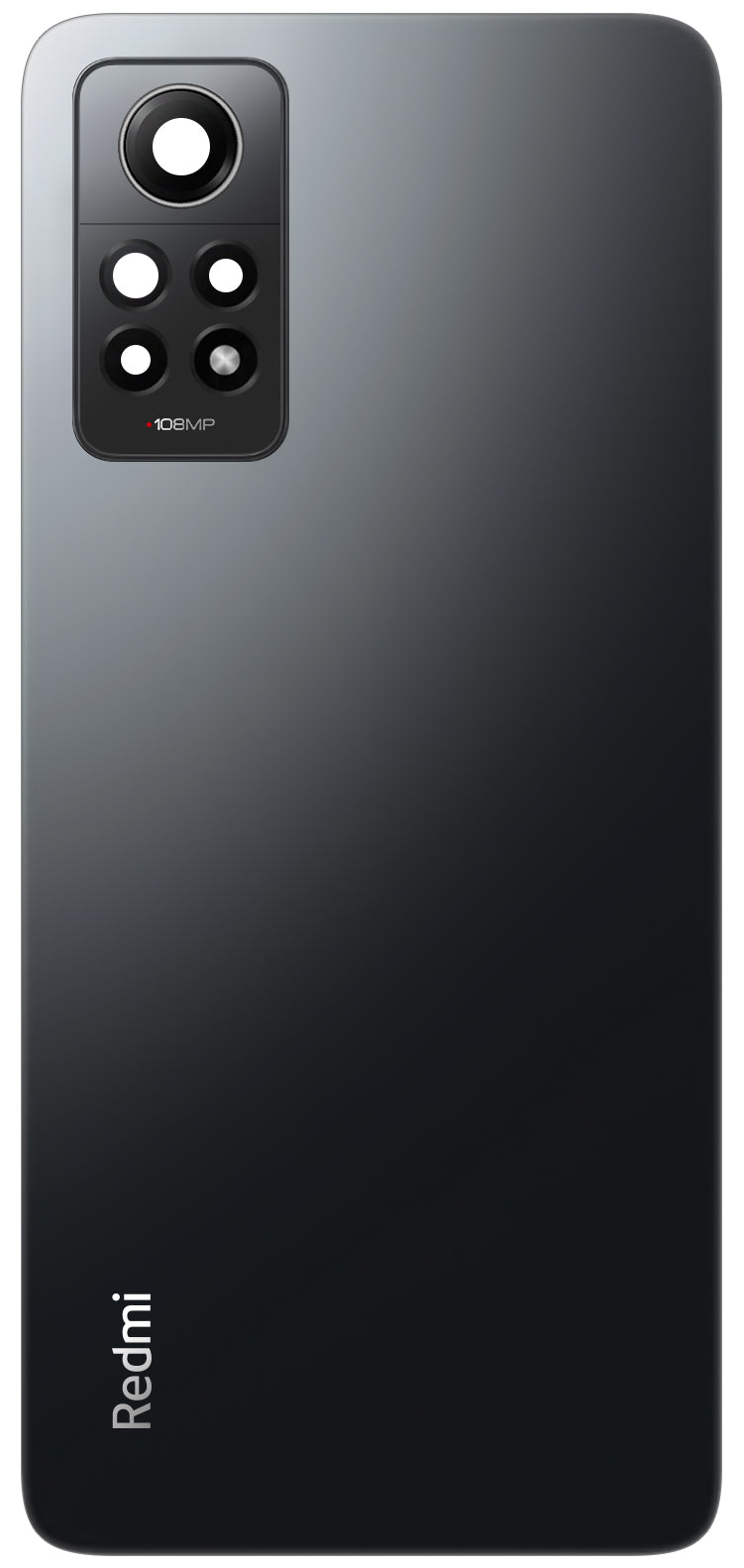Κάλυμμα Μπαταρίας Xiaomi Redmi Note 12 Pro 4G, Μαύρο (Midnight Black), Service Pack 5600040K6A00