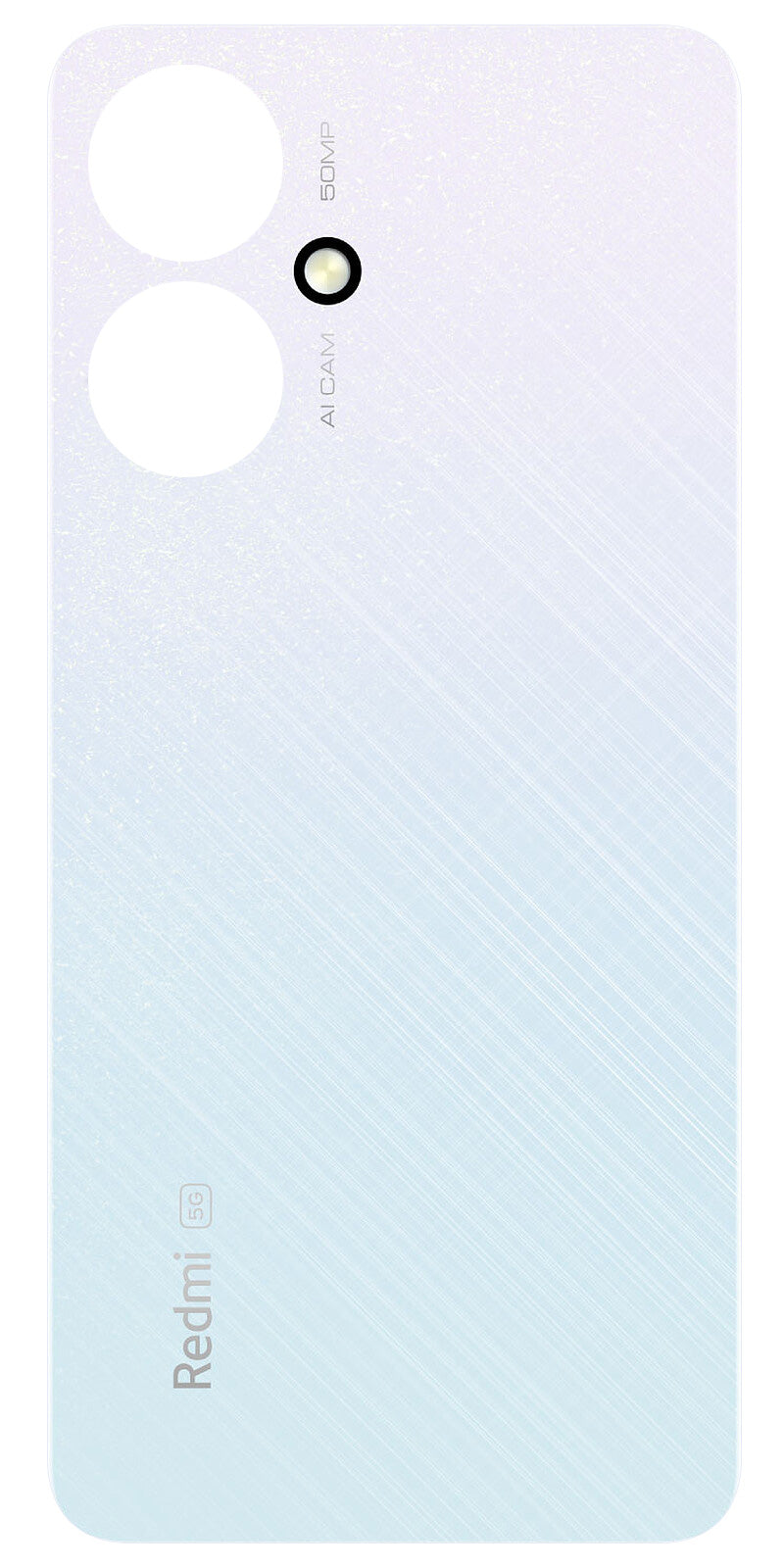 Xiaomi Redmi 13C 5G Battery Cover, White (Starry Silver), Service Pack 1610111001569A