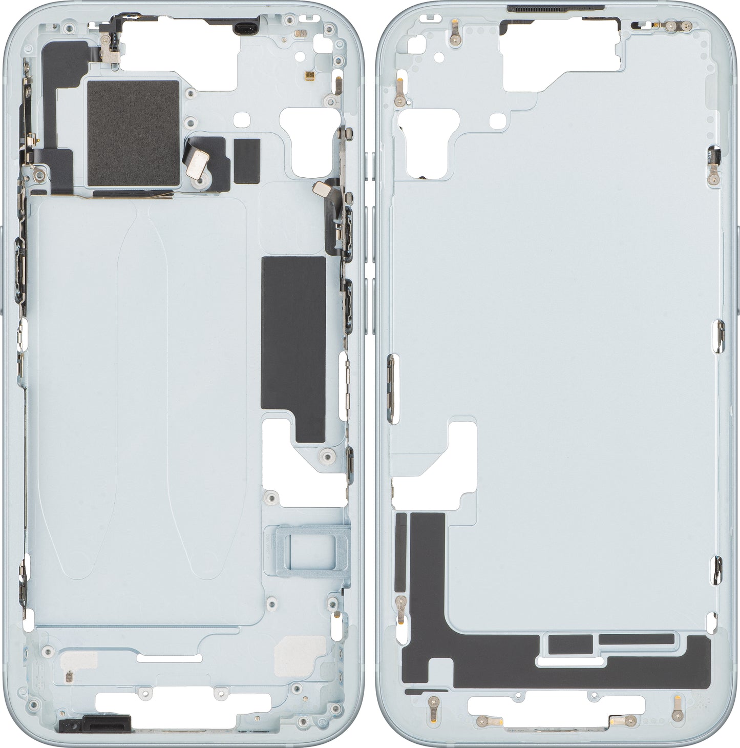 Apple iPhone 15, Μπλε, Ανταλλαγή, Apple iPhone 15 Mid Case 