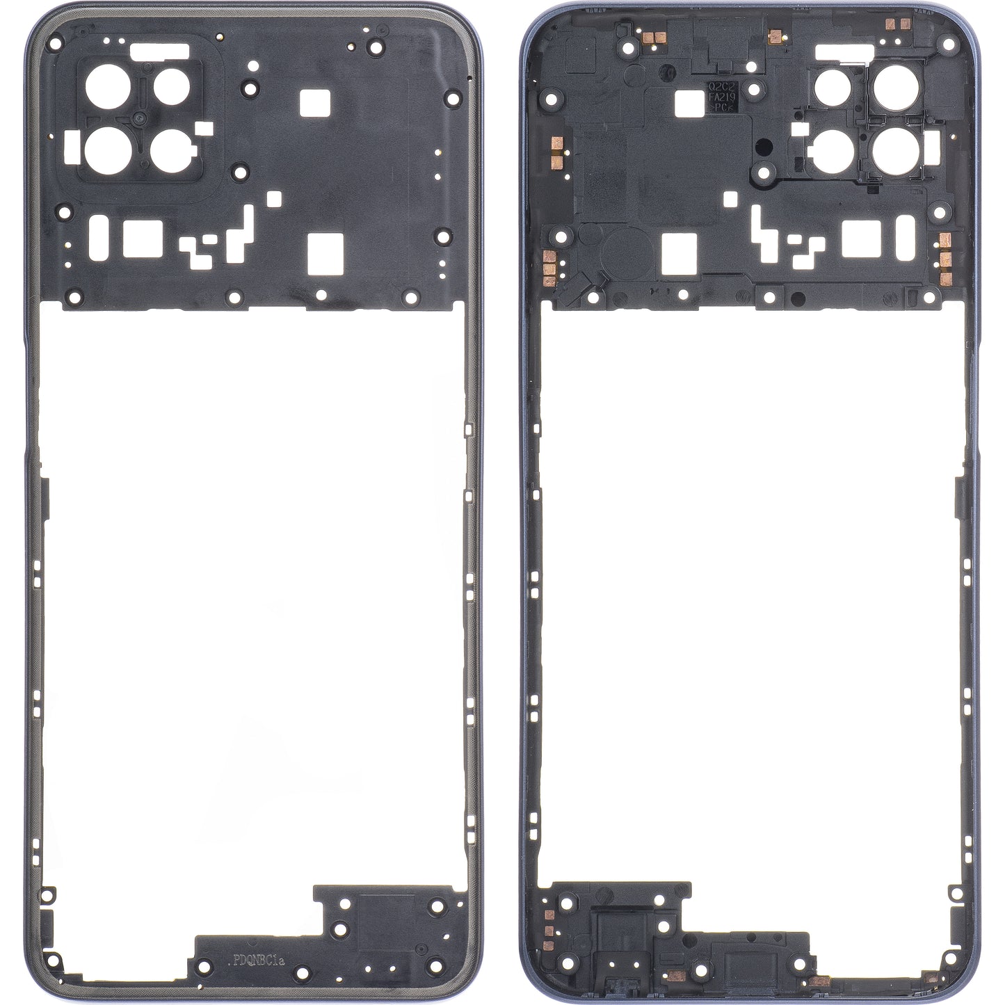 Oppo A72 5G Half Case Oppo A72 5G, Μαύρο 