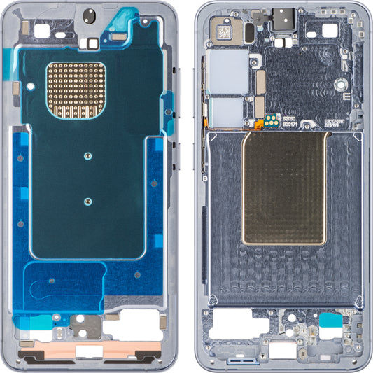 Samsung Galaxy Galaxy S24 S921 Half Case, μπλε (Sapphire Blue), Service Pack GH82-3343418F 