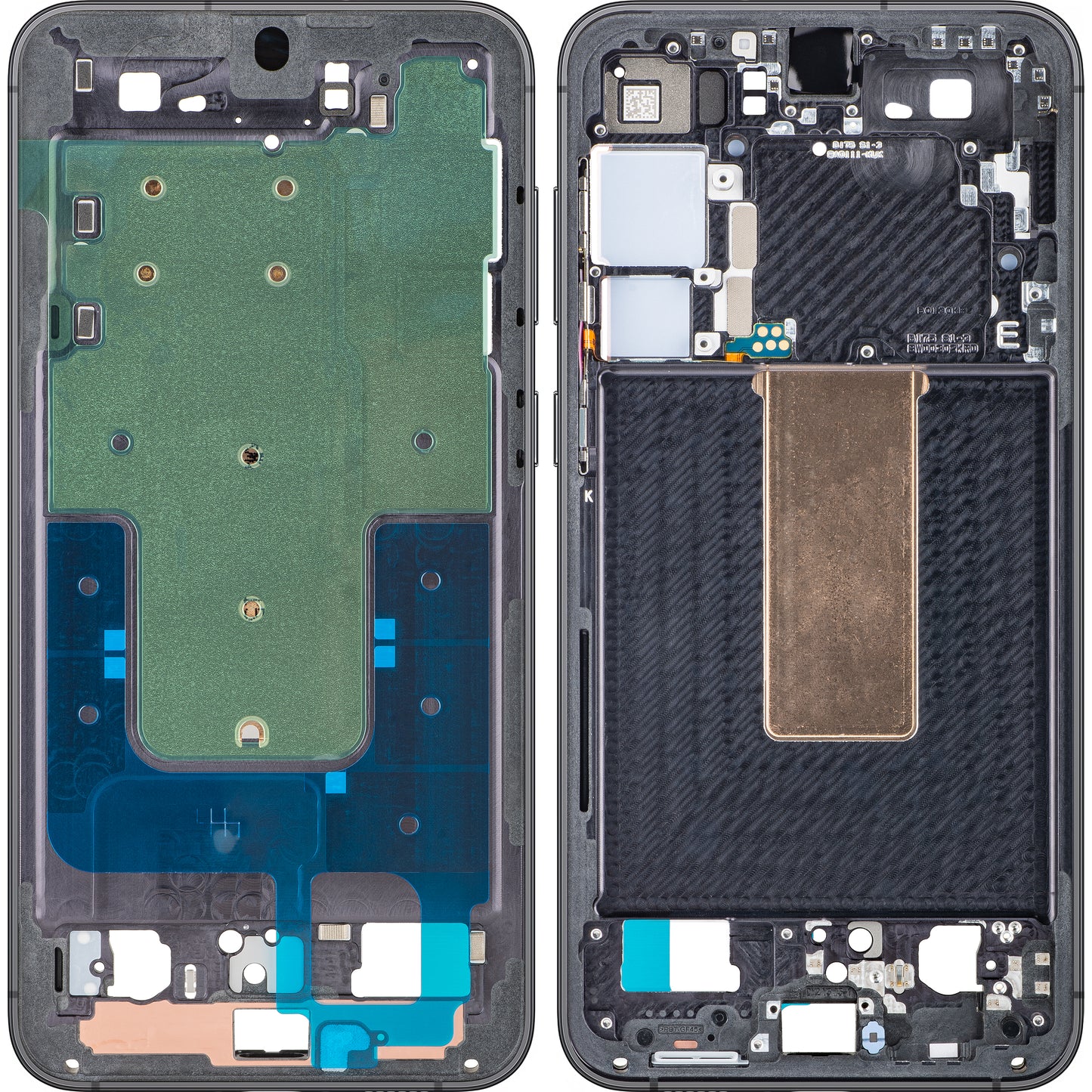 Θήκη Μέσης Samsung Galaxy S23+ S916, Μαύρη (Phantom Black), Service Pack GH96-15838A