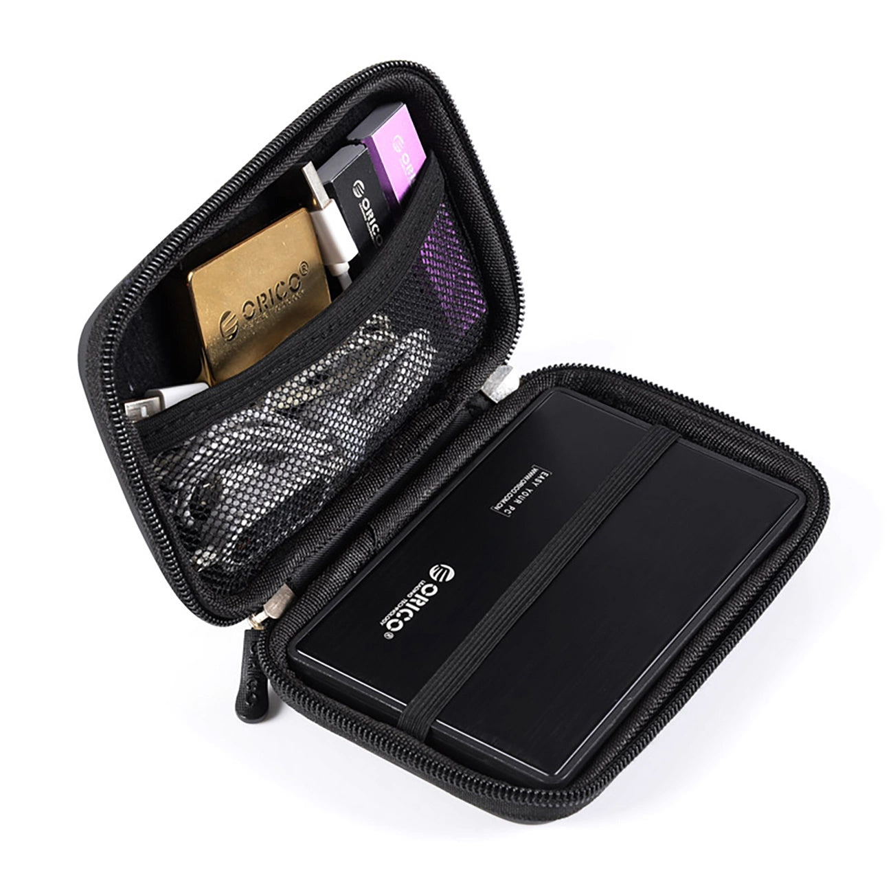 Θήκη Προστασίας Orico PHL-25 για HDD / SSD 2.5 ιντσών, Μαύρη